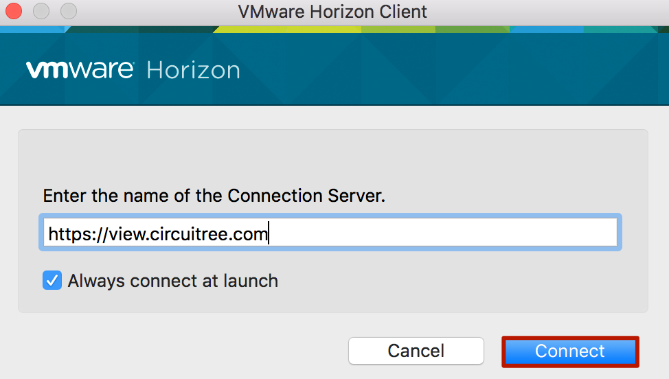 vmware horizon client for mac 10.7.5